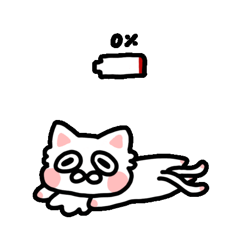 Sad Cat Sticker