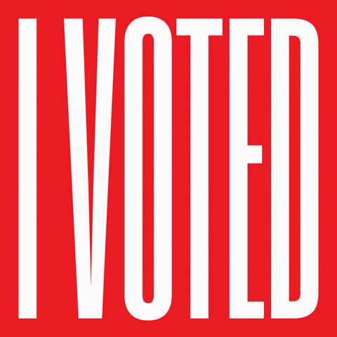 siegelgale sticker vote election i voted GIF