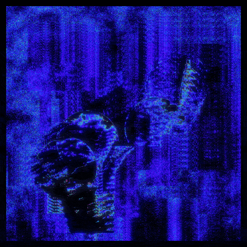 Glitch Dithering GIF