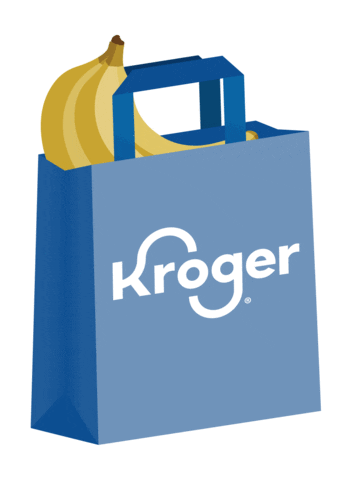 Kroger Grocery Bag Sticker by Move For Hunger