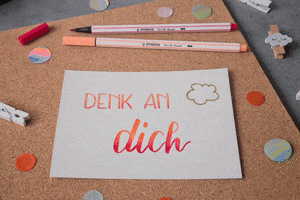 With You Lettering GIF by STABILO