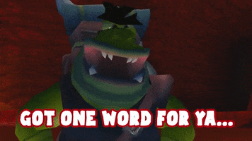 Juice One Word GIF by TY the Tasmanian Tiger