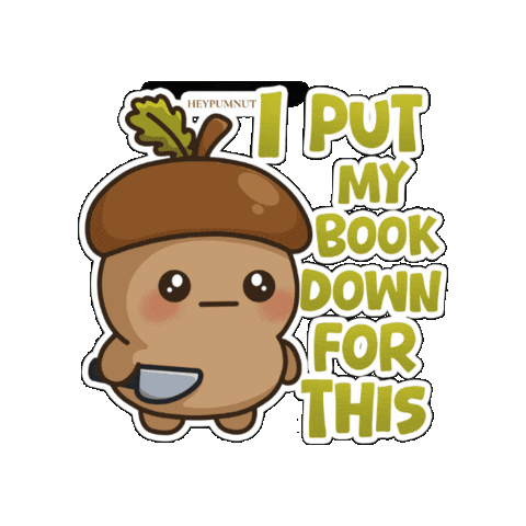 Books Reading Sticker