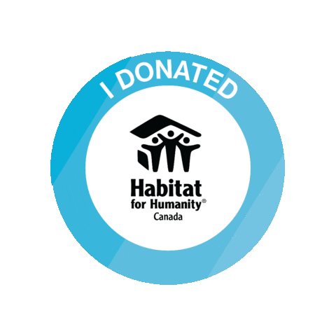 Habitat for Humanity Canada Sticker