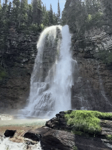 River Waterfall GIF