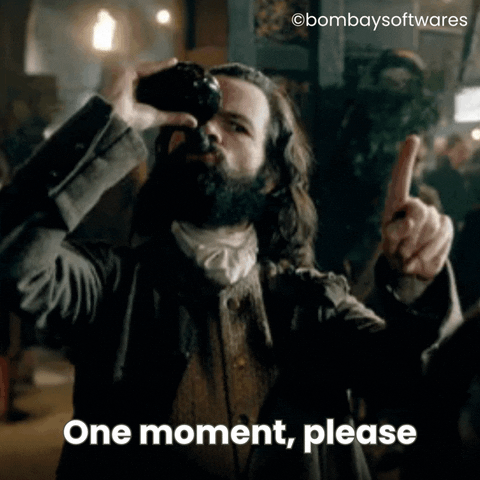Tv Show Drinking GIF by Bombay Softwares