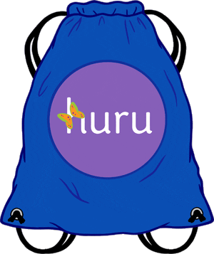 Huru International Sticker