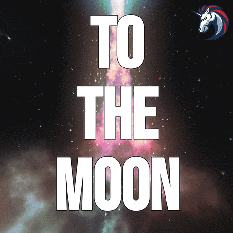 To The Moon GIF by 1inch