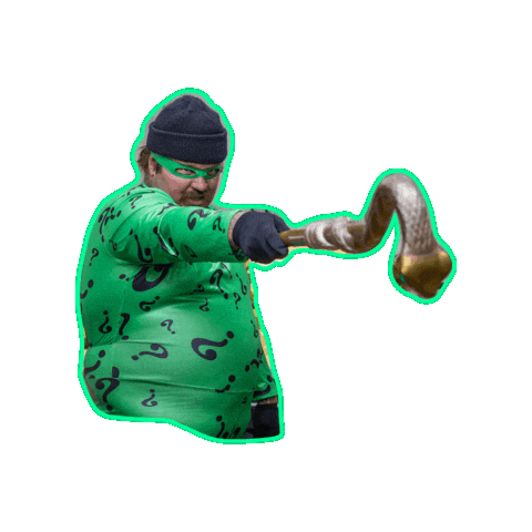 The Riddler Snake Sticker by Matty Matheson