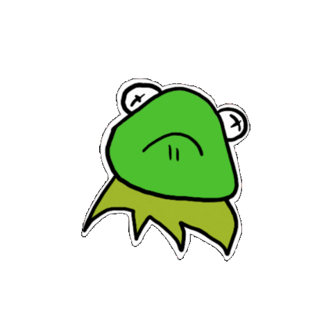Frog Kermit Sticker for iOS & Android | GIPHY