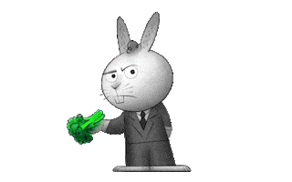 Peter Brown Rabbit Sticker by Simon Kids