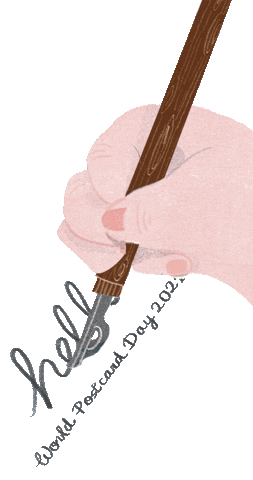 Postcrossing Sticker