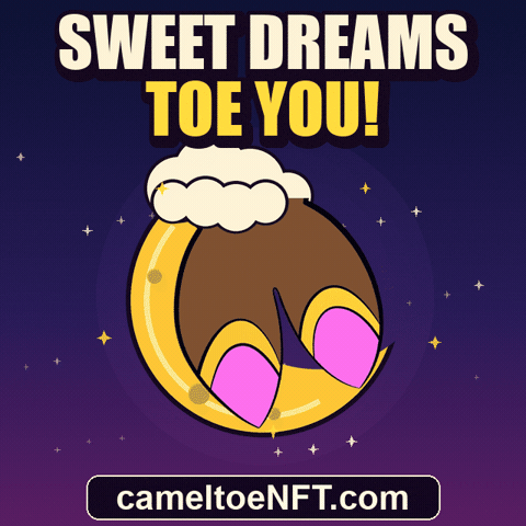 Good Night Dreaming GIF by CamelToe