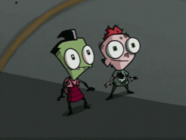 Invader Zim Jump GIF