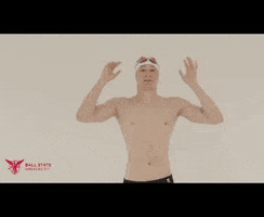 Going Under Swimming GIF by Ball State University
