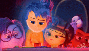 Scared Inside Out GIF by Disney Pixar