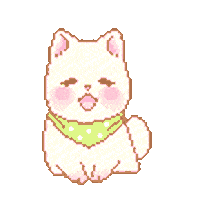 happy dog STICKER