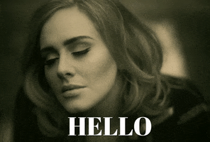 Hello GIF by Adele