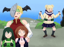 My Hero Academia Himiko Toga GIF