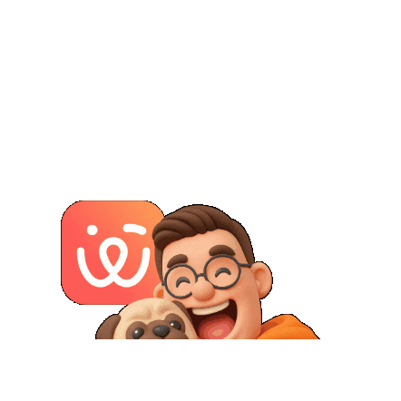 Pet Watch App Sticker