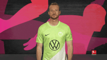 Vfl Wolfsburg Thumbs Up GIF by Bundesliga
