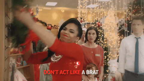 christmas day brat GIF by Lifetime Telly