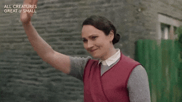 Wave Goodbye GIF by All Creatures Great And Small