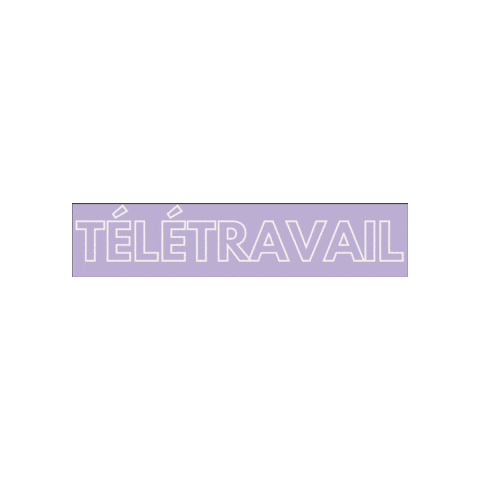 Teletravail Sticker