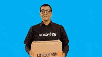 Support Smile GIF by UNICEF Nederland