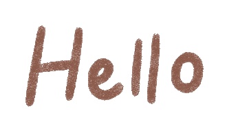 Good Morning Hello Sticker by Catharina Stewart