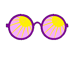 Aspect Occhiali Vintage Sticker