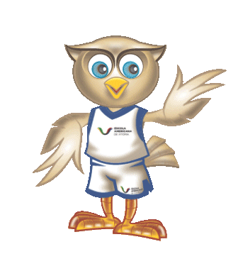 Owl Mascote Sticker by Escola Americana de Vitória