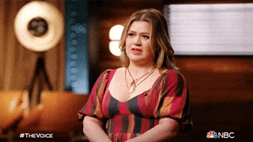 Shocked Kelly Clarkson GIF by The Voice