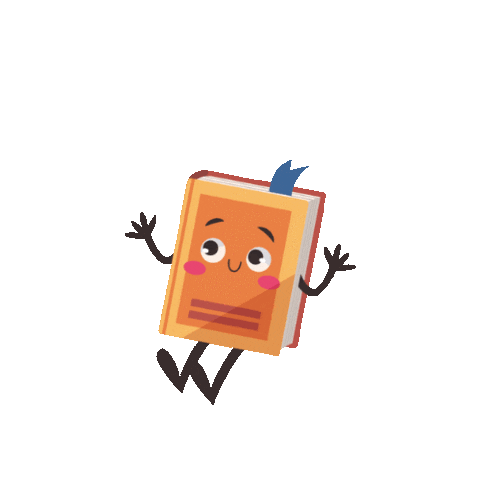 Happy Book Day Sticker by LornaWhiston for iOS & Android | GIPHY