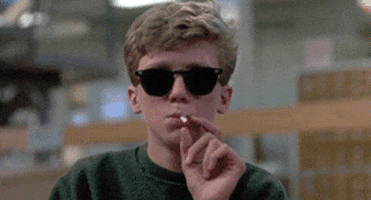 stoned the breakfast club GIF