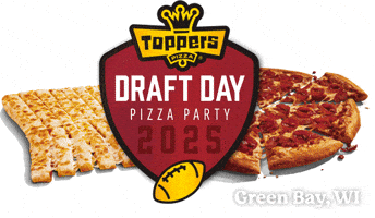 Nfl Draft GIF by Toppers Pizza