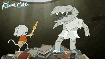 Adventure Time Fighting GIF by Cartoon Network