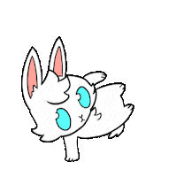 Bunny Rabbit Sticker by NinteNella