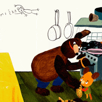 Bear Hug Miska GIF by Mlsné medvědí příběhy