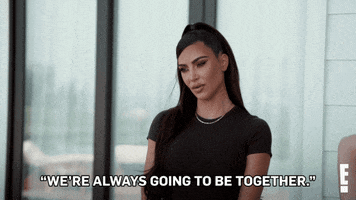 Keeping Up With The Kardashians Friends GIF by E!