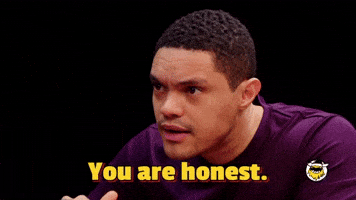 Trevor Noah Hot Ones GIF by First We Feast