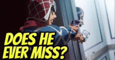 Jjba Mista GIF