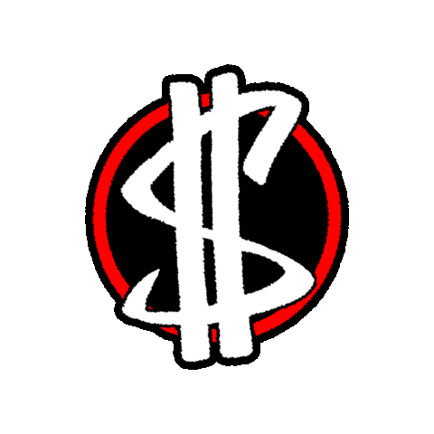 Red Sticker by Sam McGrath