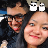 London Couple GIF