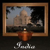 Taj Mahal India GIF