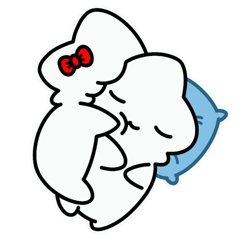 Illustration Love Sticker