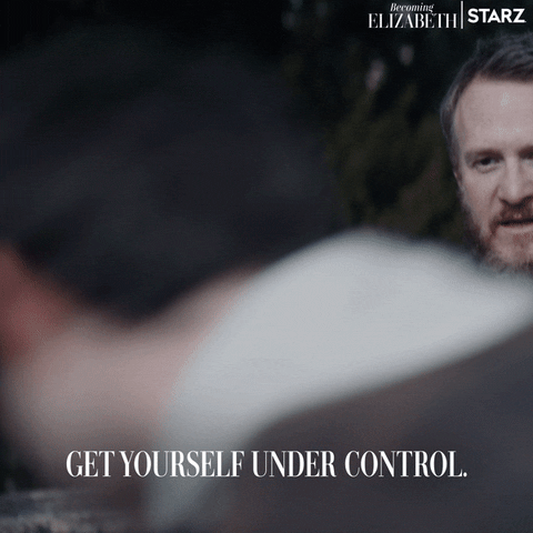 Behave Under Control GIF by Becoming Elizabeth