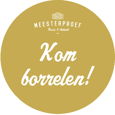 Sticker by De Meesterproef Nijmegen