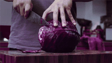 psychedelic cabbage gif