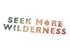 Camping National Park Sticker by Seek More Wilderness